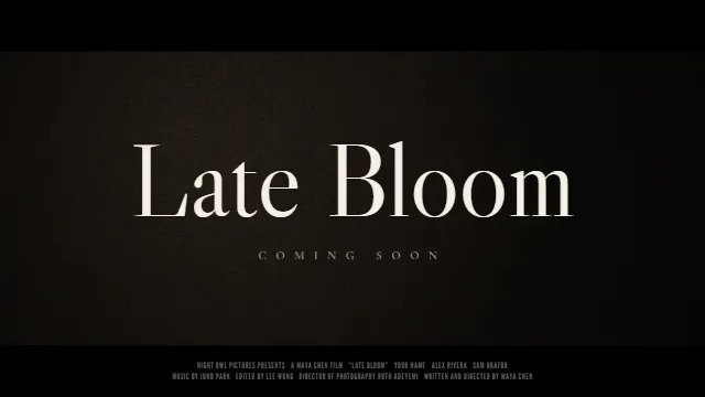 Film title card