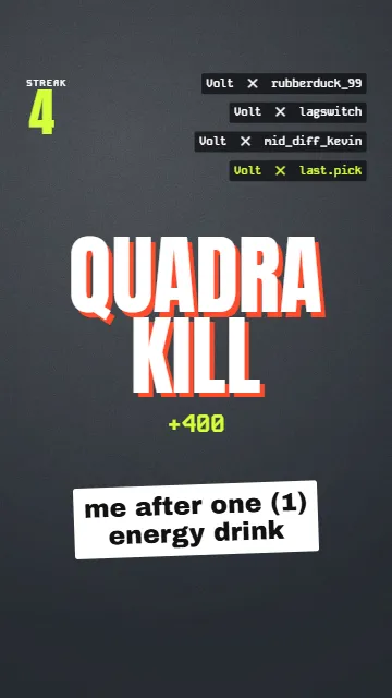 Kill feed