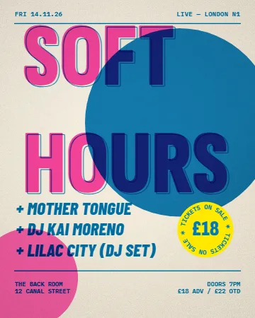 Gig poster
