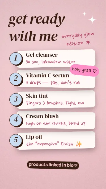 Get ready with me