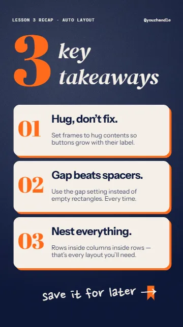 Key takeaways