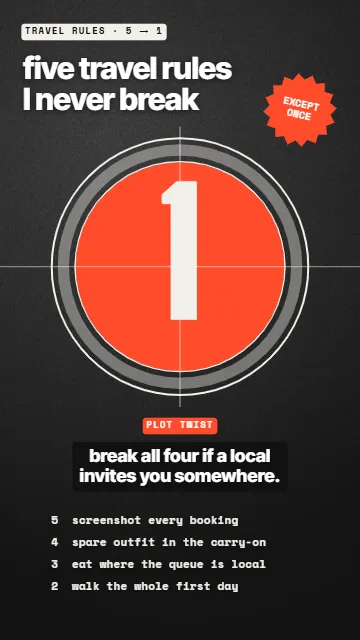 Countdown with a twist