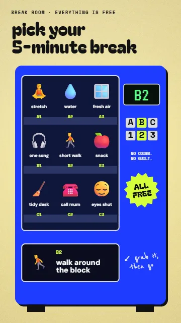 Vending machine picks