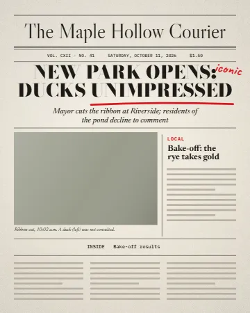 Front page