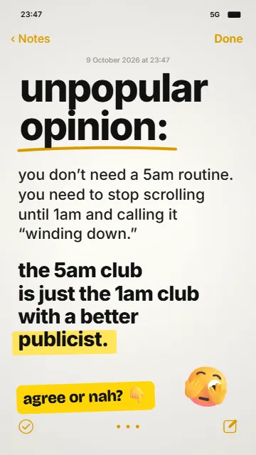 Notes app opinion
