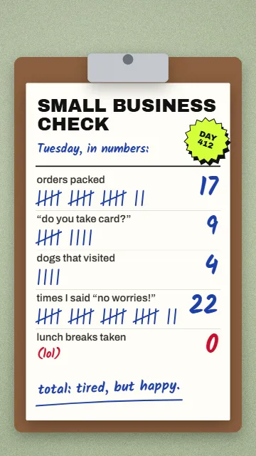Small business check