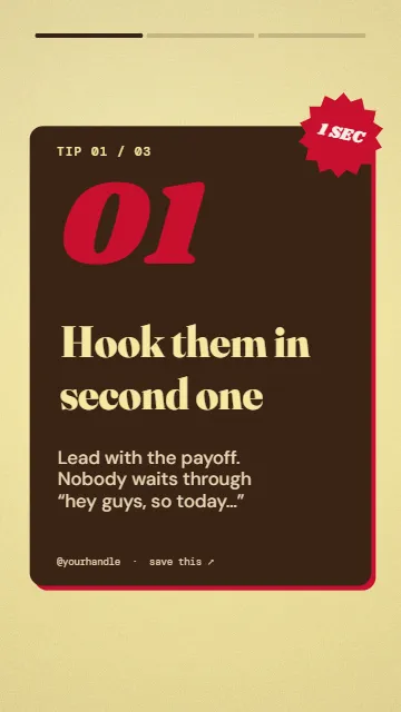 3 tips