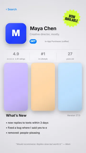 App Store me