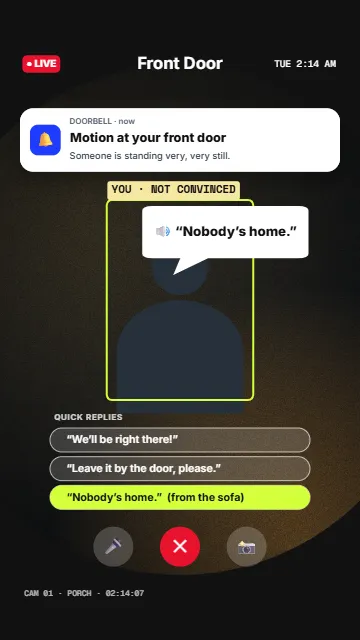 Doorbell camera